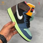 نایک ایر جردن با رنگ های خاص Nike Air Jordan1 - تصویر 2