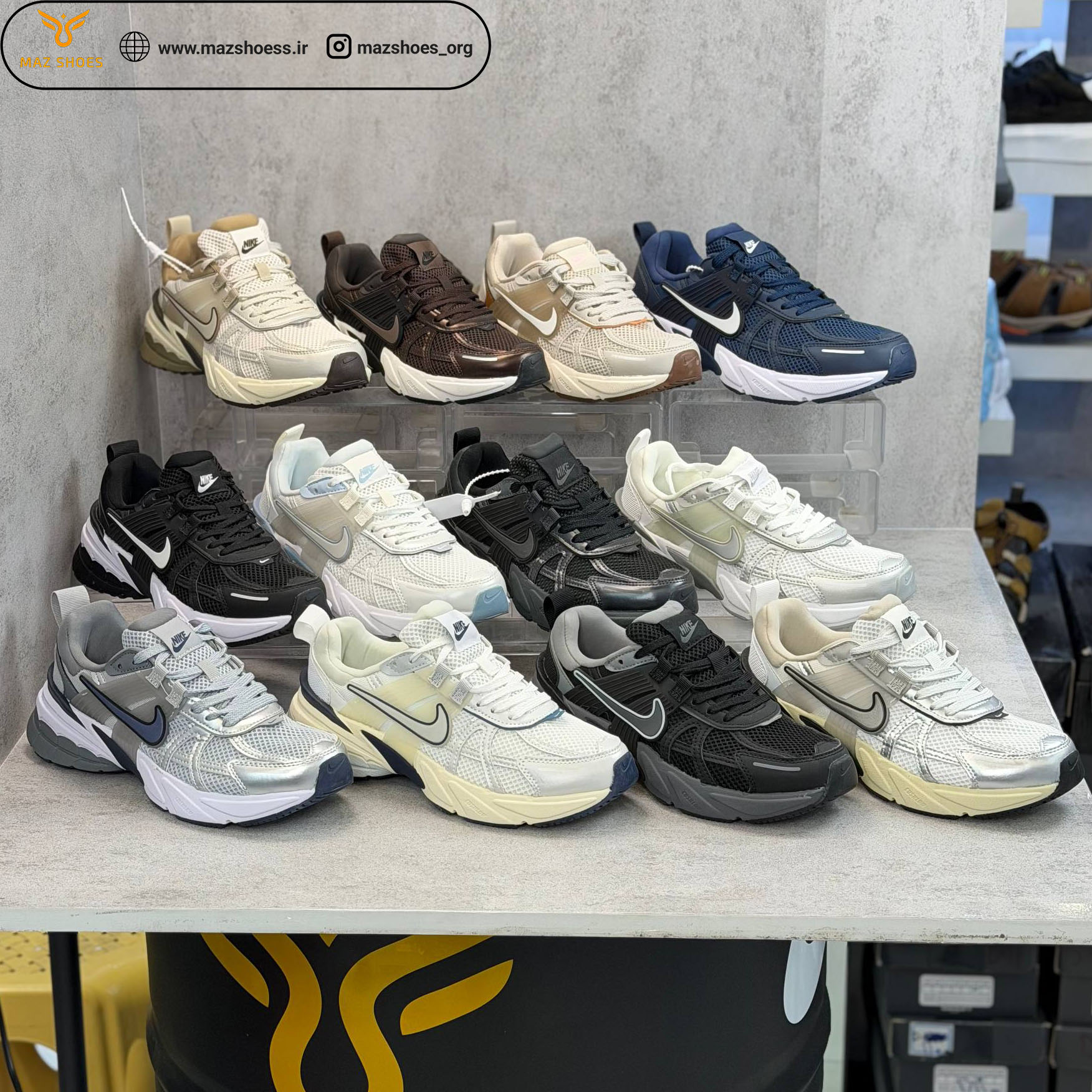 29 نایک وی 2 کی ران Nike V2K Run - تصویر 1