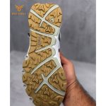 صندل مردانه ویگورا Vigora رنگ کرم طوسی مناسب پیاده روی - تصویر 3