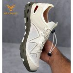 صندل مردانه ویگورا Vigora رنگ کرم سبز مناسب پیاده روی - تصویر 2