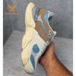 کفش مردانه نیوبالانس New Balance 9060 اقتصادی طوسی قهوه ای - تصویر 2