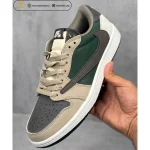کفش مردانه نایک ایر جردن وان کرم قهوه ای Nike Air Jordan 1