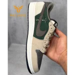 کفش مردانه نایک ایر جردن وان کرم قهوه ای Nike Air Jordan 1 - تصویر 2