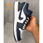 کفش مردانه و زنانه نایک ایر جردن سفیدسورمه ای Nike Air Jordan 1 - تصویر 2