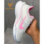 کفش زنانه نایک زوم ایکس لبخندی Nike ZoomX Smiley رانینگ حرفه‌ای طوسی صورتی - تصویر 2